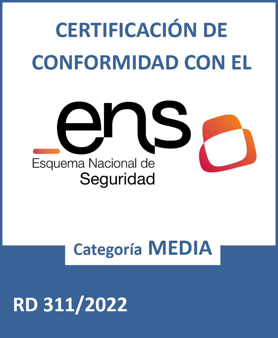 Certificado Esquema Nacional de Seguridad
